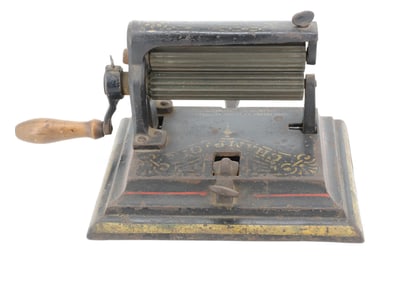 THE CHAMPION FLUTING MACHINE