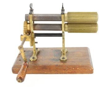 EARLY HAND MADE FLUTING MACHINE