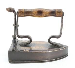 18TH C EUROPEAN BOX IRON