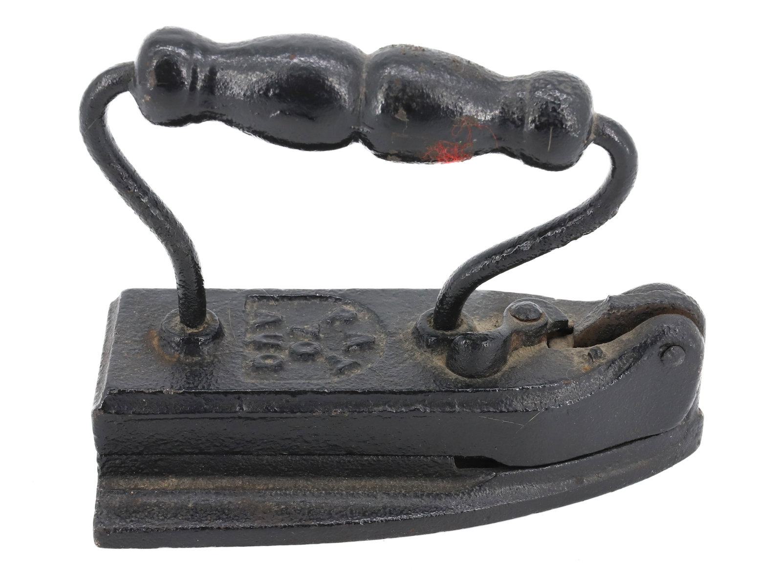 COMBO IRON: PATTN AUGUST 1870 FLUTTER AND SAD IRON - 6" PLEASE READ CAREFULLY - Terms for Purchasing and Shipping of Auction Items. Please read carefully before bidding. THIS IS AN ONSITE AUCTION LOCATED IN PITTS