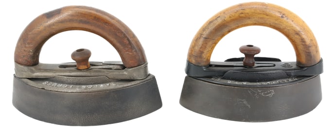 (2) COLD HANDLE IRONS