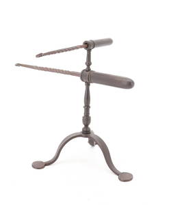 MINIATURE DOUBLE BARREL GOFFERING IRONS
