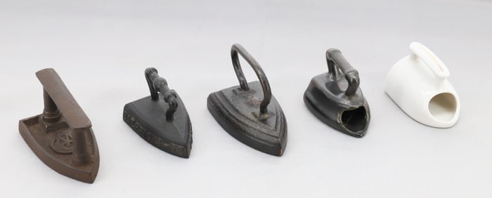 (5) SMALL SIZE IRONS