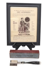 MCDONALD'S ROTARY HAT IRON AND ADVERTISER