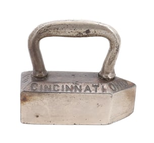 MINIATURE ADVERTISING TAILOR IRON