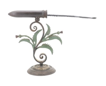 EARLY THISTLE GOFFERING IRON