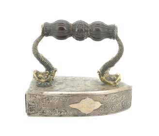 18TH CENTURY "KING" BOX IRON