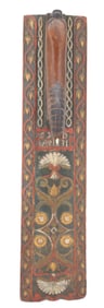 FINE 19TH CENTURY CARVED EUROPEAN MANGLE BOARD