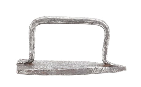 EARLY HAND FORGED SLEEVE IRON
