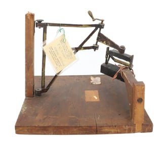 J.W. THORP PATENT IRONING MACHINE