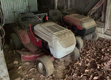 (2) LAWN TRACTORS