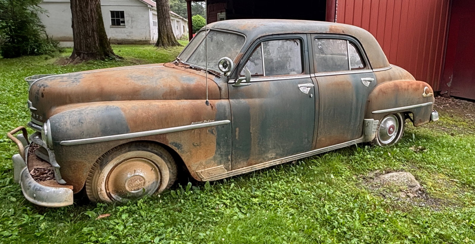 1950 PLYMOUTH SPECIAL DELUXE: 97,185 - WITH TITLE - VEHICLE NUMBER 12515966 THIS IS AN ON-SITE ONLINE ONLY AUCTION. THIS SALE WILL BE PICK UP ONLY. THERE WILL BE ONE DAY FOR PICK-UP. ITEMS MUST BE PAID FOR BEFORE PICKING UP. IF YO