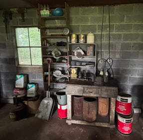 TIRE CHAINS, OIL CANS AND MORE