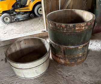WOODEN TUBS