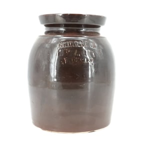 YONKERS, NY STONEWARE CROCK
