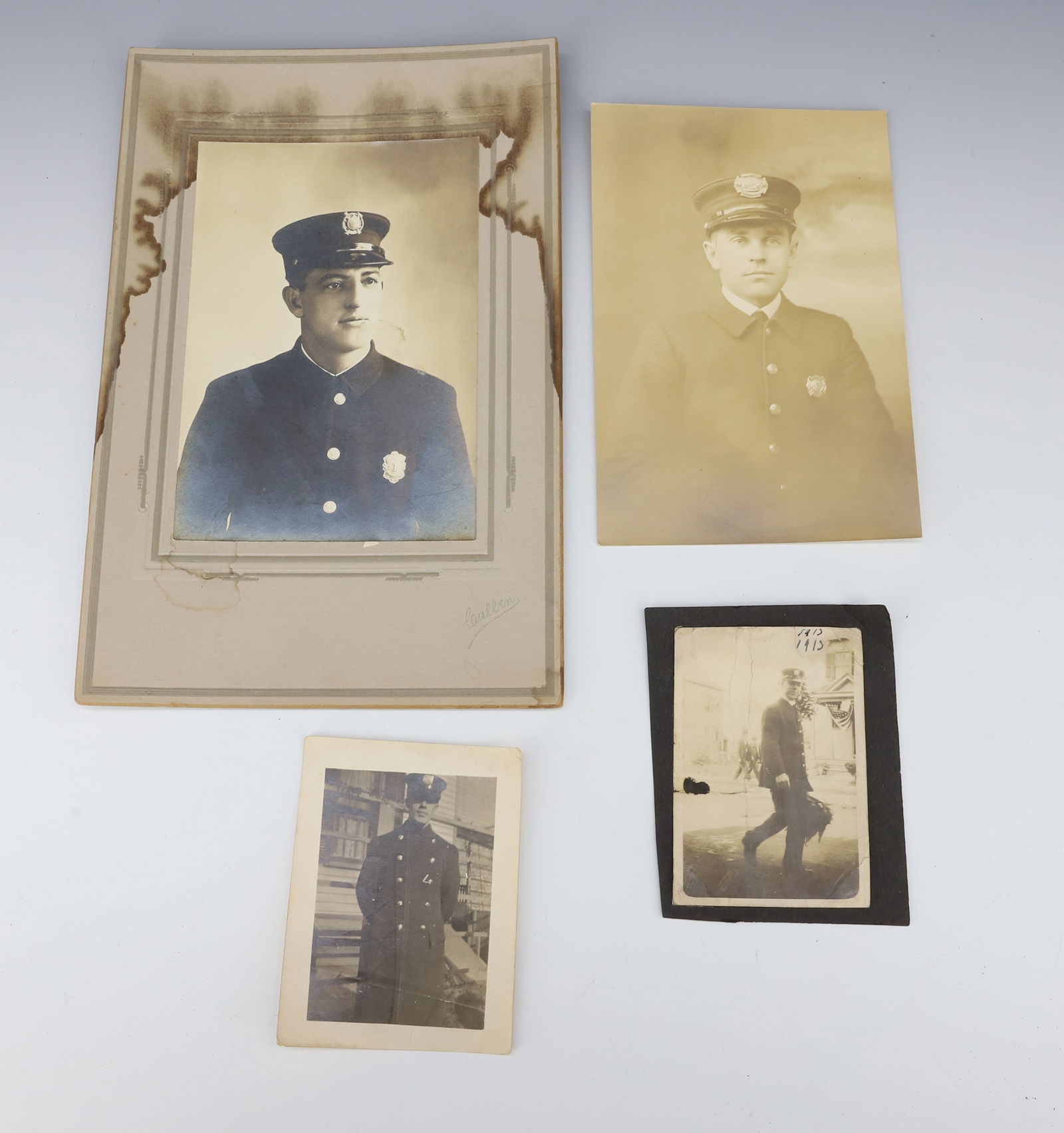 (4) PHOTOGRAPHS OF FIREMEN (1 of 3)