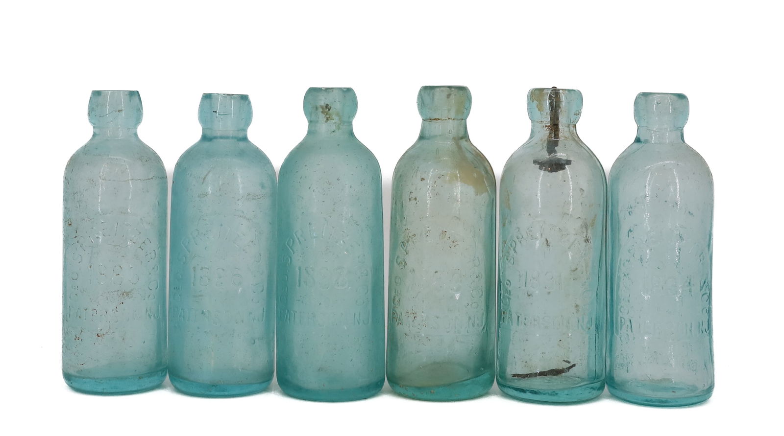 (6) GEO. SPREITZER, PATERSON, NJ BOTTLES (1 of 7)