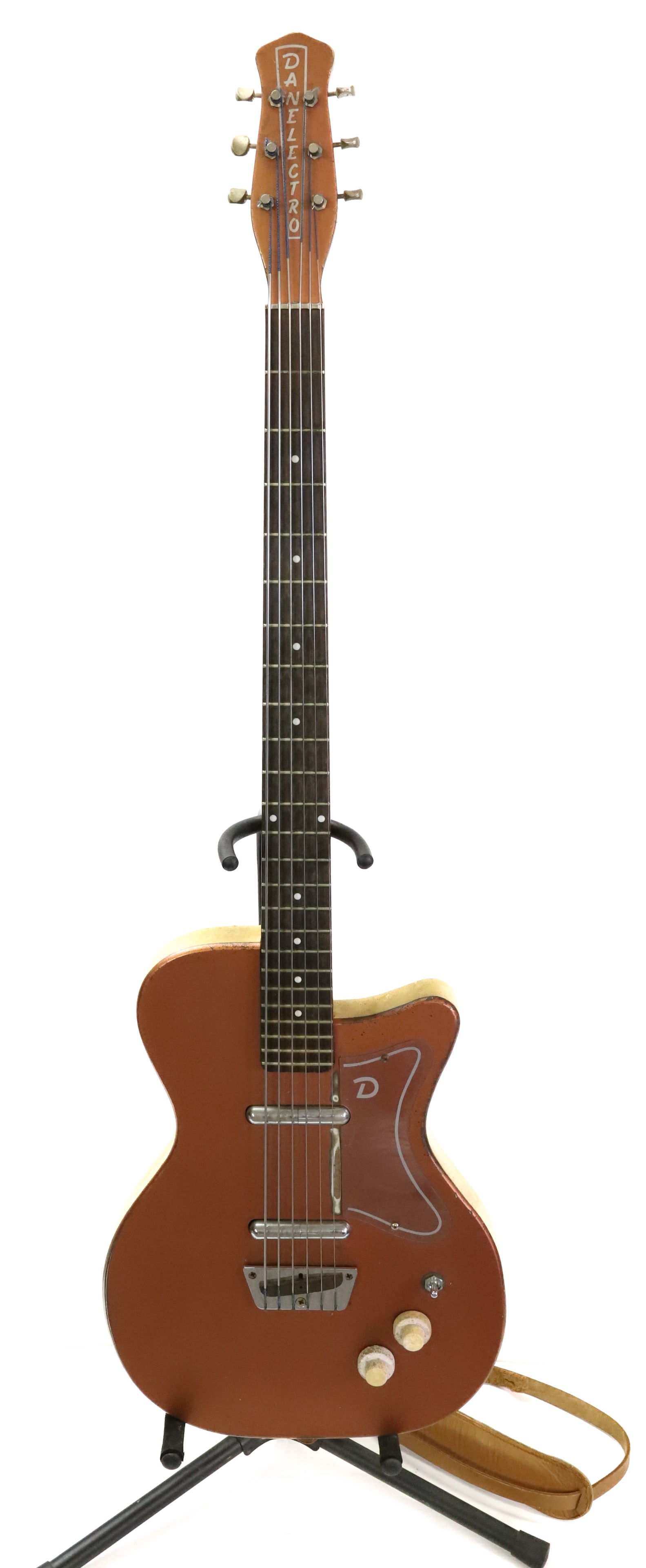 VINTAGE SIX-STRING ELECTRIC GUITAR (1 of 8)