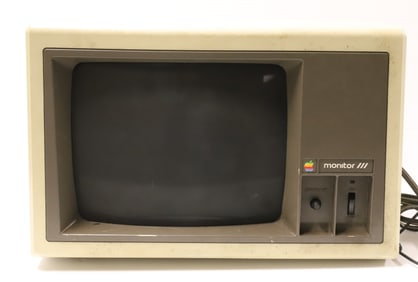VINTAGE APPLE COMPUTER MONITOR