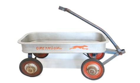 VINTAGE GREYHOUND CHILD'S WAGON