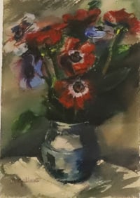 MITZI GALLANT WATERCOLOR PAINTING