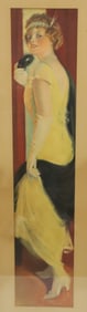 FRANK DESCH MASQUERADE PRINT