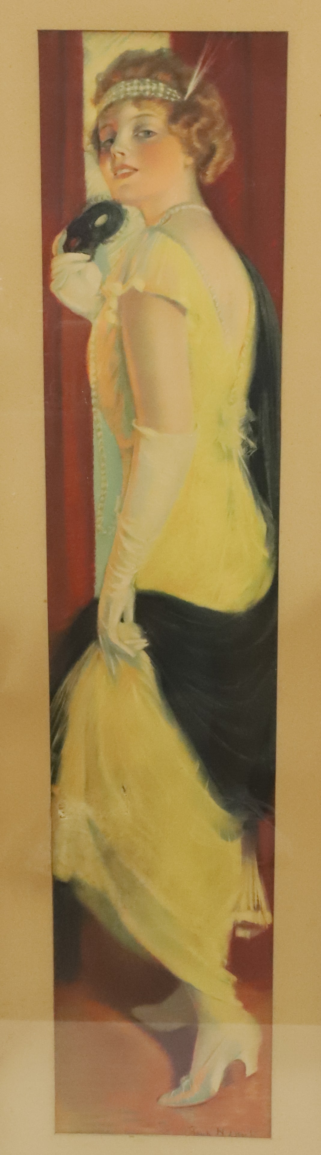 FRANK DESCH MASQUERADE PRINT (1 of 4)