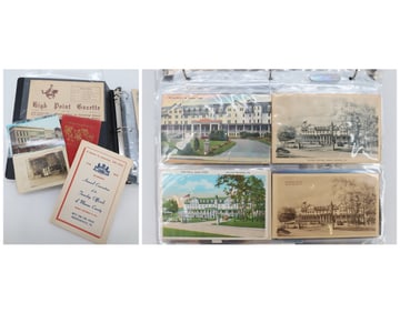 LOT OF MT. POCONO POSTCARDS AND PAPER MEMORABILIA