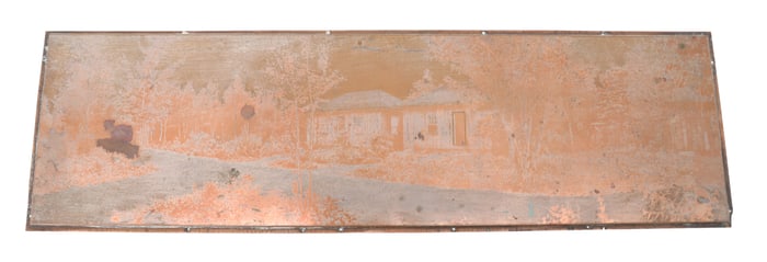 COPPER PRINTING PLATE