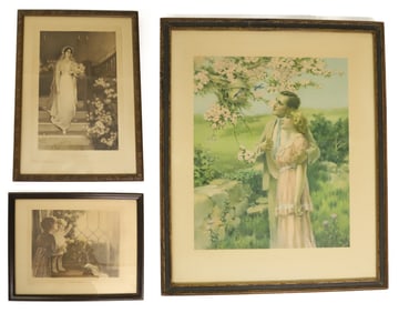 (3) BESSIE PEASE GUTMANN PRINTS