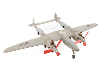 AMF WEN-MAC USAF TWIN ENGINE MODEL PLANE