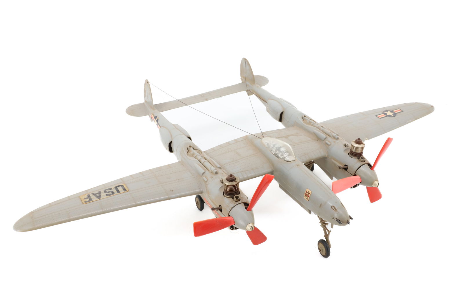 AMF WEN-MAC USAF TWIN ENGINE MODEL PLANE (1 of 5)