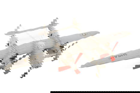 AMF WEN-MAC USAF TWIN ENGINE MODEL PLANE: P-38 CHALLENGER. 16" X 24". PLEASE READ CAREFULLY - Terms for Purchasing and Shipping of Auction Items. Please read carefully before bidding. Hartzell&#8217;s Auction Gallery. Hartzell's Auction Galle
