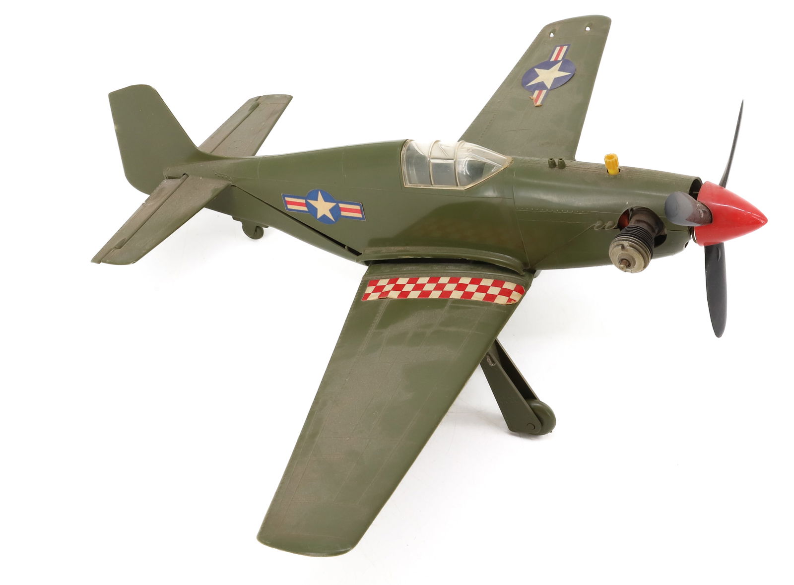 COX P 51 AVION MODEL PLANE (1 of 5)