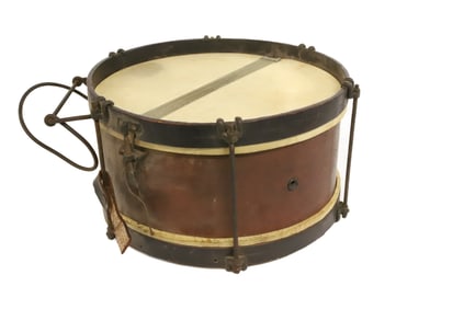 ANTIQUE WOODEN DRUM