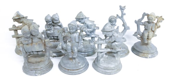 CAST METAL HUMMEL LAMP BASES