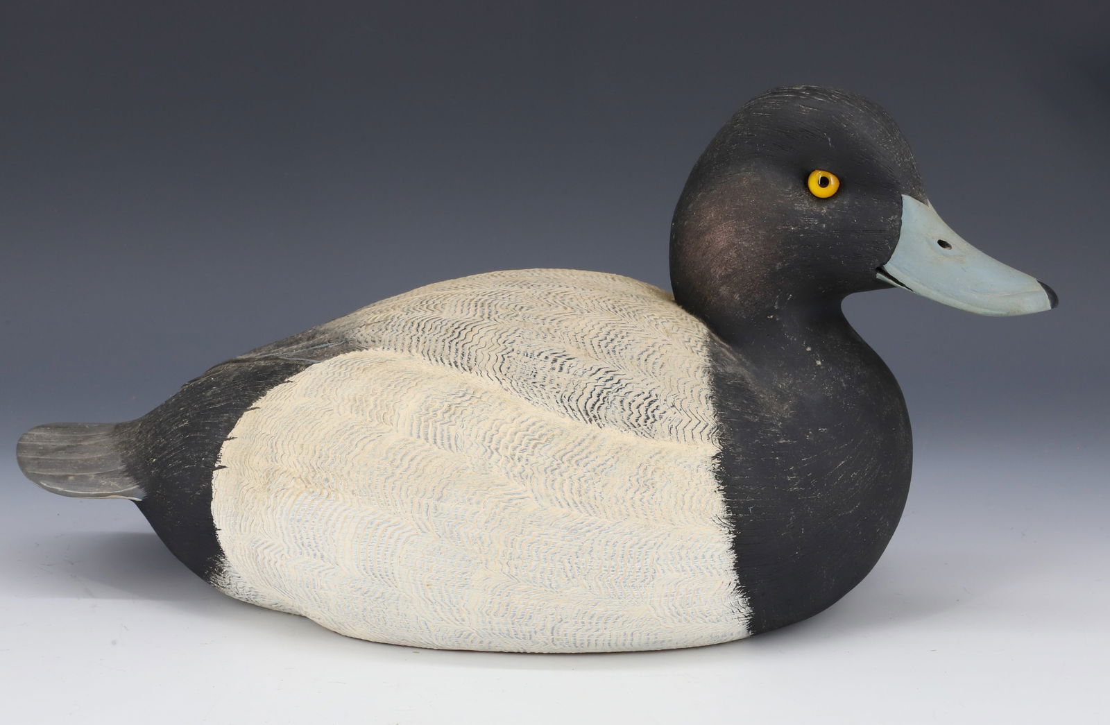 RONALD JUSTIS BLUEBILL DRAKE DECOY (1 of 5)