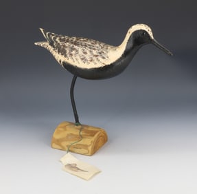 JIM SLACK CARVED BLACK BELLIED PLOVER