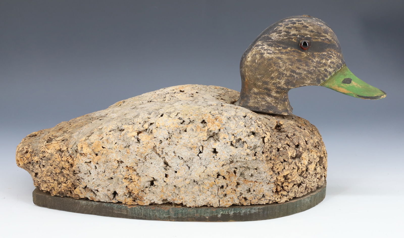 VINTAGE CORK DUCK DECOY (1 of 5)