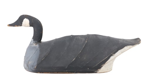 CANVAS CANADIAN GOOSE DECOY