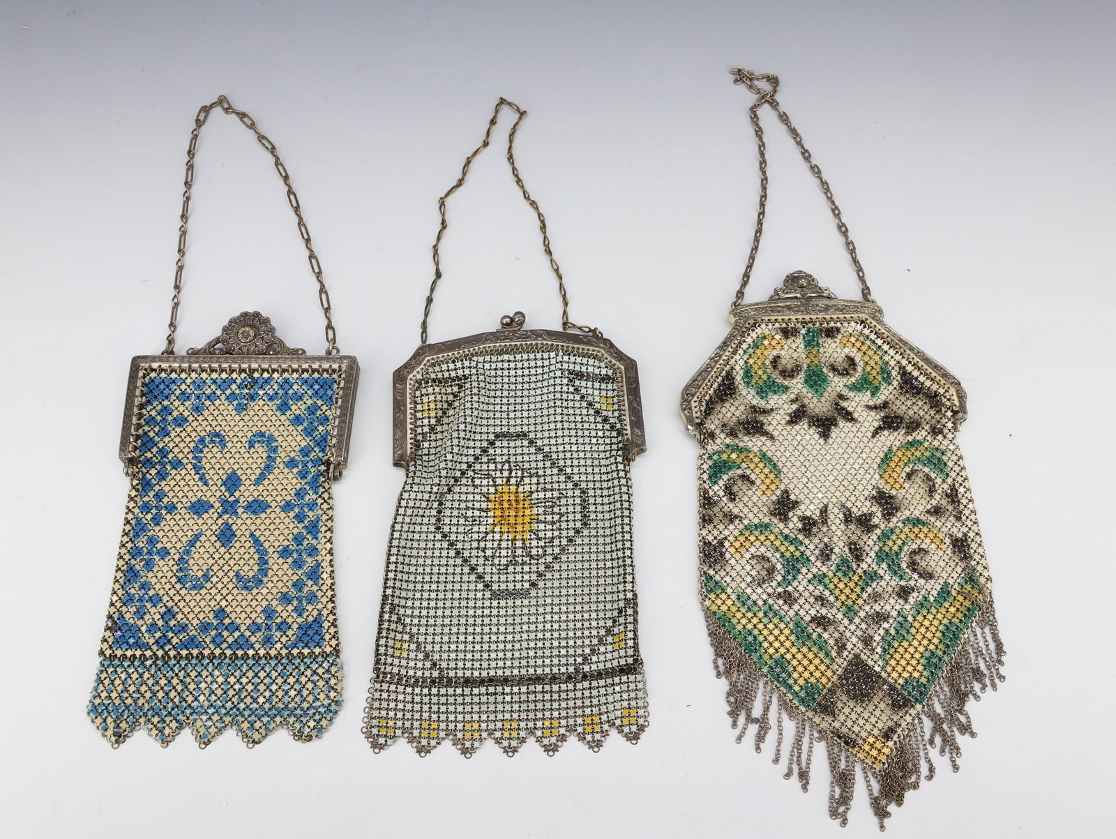 (3) ART DECO ERA MESH BAGS (1 of 5)