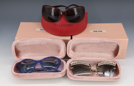 LOT OF DESIGNER SUNGLASSES