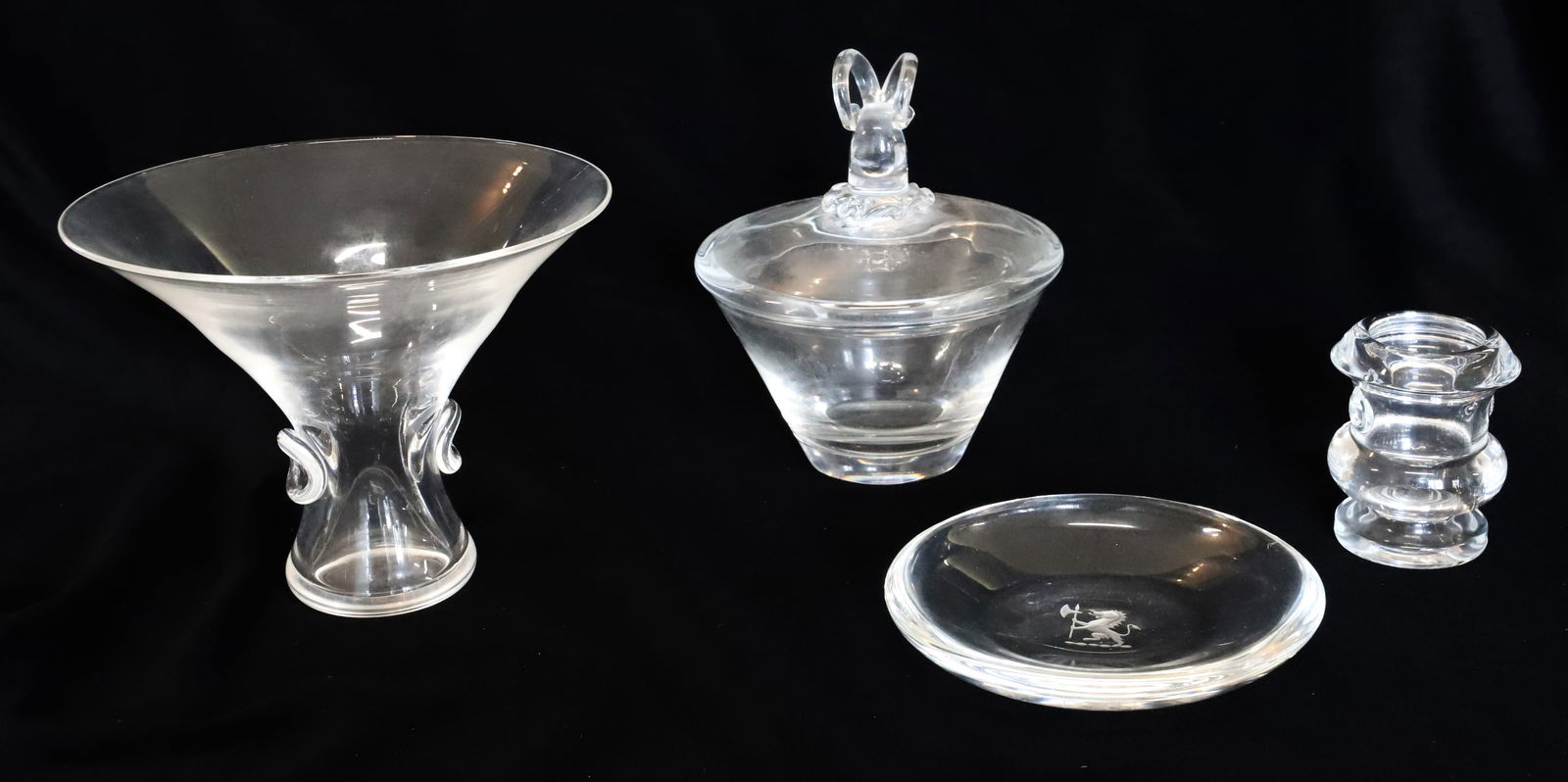 STEUBEN VASE AND CANDY DISH (1 of 8)