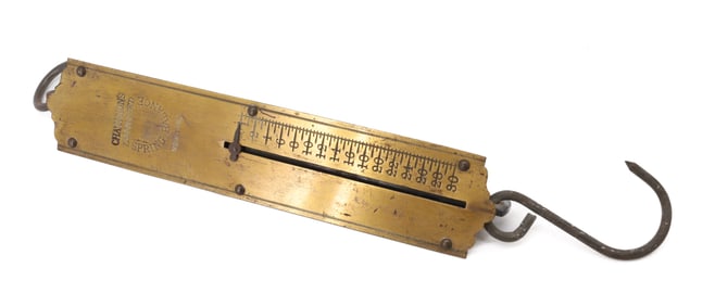 BRASS CHATILLON'S SPRING SCALE