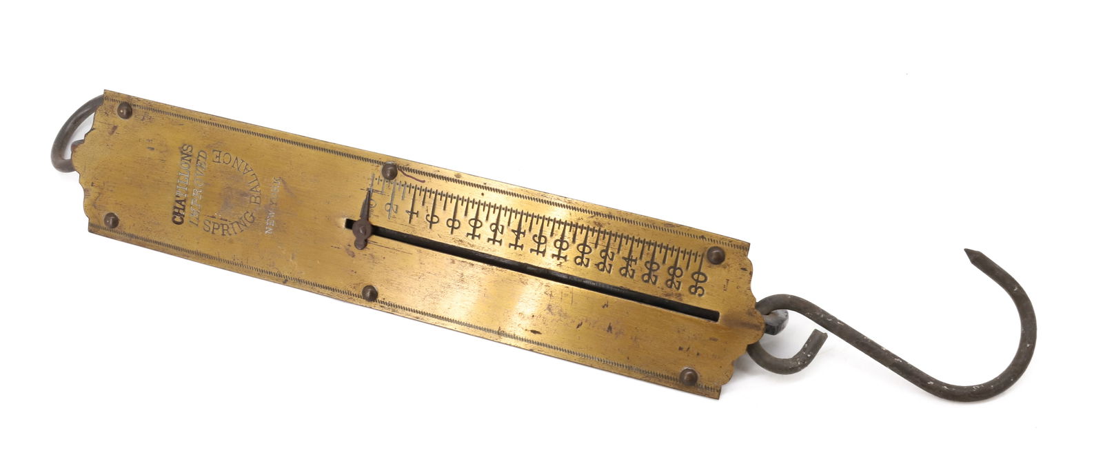 BRASS CHATILLON'S SPRING SCALE (1 of 3)