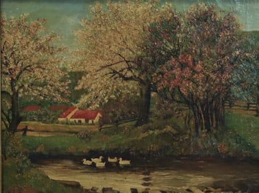 C.L. STEININGER OIL ON CANVAS