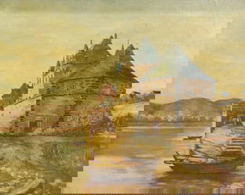 C.L. STEININGER OIL ON CANVAS