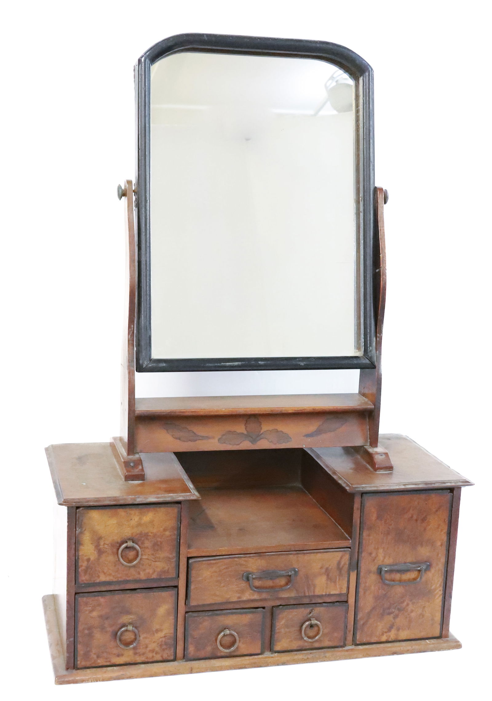 19TH C. GENTLEMAN'S DRESSING MIRROR (1 of 5)
