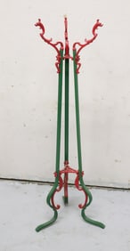 PAINTED METAL PLANT STAND