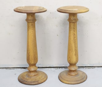 PAIR OF "HEIRLOOM" PLANT STANDS